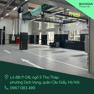 Xưởng dịch vụ Skoda Thăng Long – Mang lại sự hài lòng với chất lượng dịch vụ hoàn hảo
