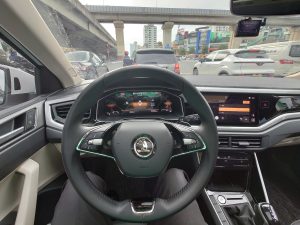 Đánh giá Skoda Slavia sau gần 10.000 km: Chưa ghi nhận dấu hiệu xuống cấp đáng kể nào.