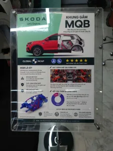 Khung gầm Skoda Kushaq có gì đặc biệt? Giải mã nền tảng MQB và các vùng thép gia cường chịu lực cao