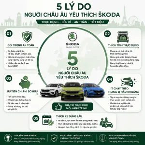 Vì sao Skoda bán rất tốt tại châu Âu nhưng vẫn còn mới ở Việt Nam?