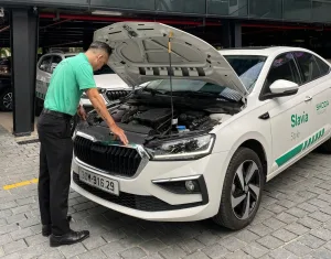 Đánh giá Skoda Slavia sau gần 10.000 km: Chưa ghi nhận dấu hiệu xuống cấp đáng kể nào.