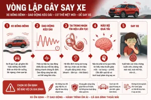 Vì sao trẻ nhỏ dễ say xe hơn người lớn? Cách chọn ô tô giúp giảm say xe cho cả gia đình