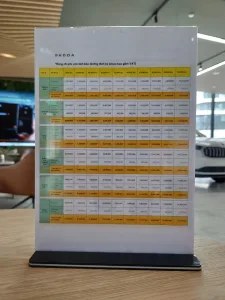 Chi phí bảo dưỡng Skoda Kodiaq theo từng mốc: hết bao nhiêu tiền đến 60.000 km?