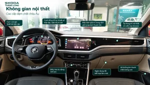 Tổng hợp thông số kỹ thuật, cấu hình và giá bán Skoda Slavia mới nhất