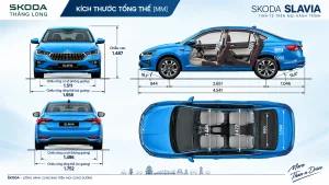 Tổng hợp thông số kỹ thuật, cấu hình và giá bán Skoda Slavia mới nhất