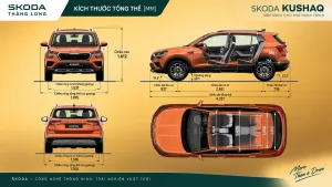 Tổng hợp thông số kỹ thuật, cấu hình và giá bán Skoda Kushaq mới nhất