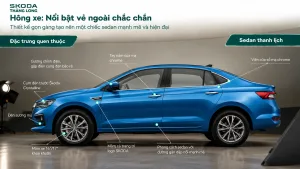 Tổng hợp thông số kỹ thuật, cấu hình và giá bán Skoda Slavia mới nhất